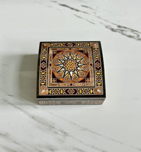 Load image into Gallery viewer, Jewelry Mosaic Wooden Handmade Box inlaid with Mother of Pearl
