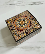 Load image into Gallery viewer, Jewelry Mosaic Wooden Handmade Box inlaid with Mother of Pearl
