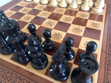 Load image into Gallery viewer, Chess Wooden Mosaic Board
