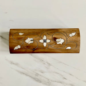 Rectangular Mosaic Box inlaid with Mother of Pearl