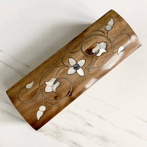 Rectangular Mosaic Box inlaid with Mother of Pearl