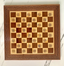 Load image into Gallery viewer, Chess Wooden Mosaic Board
