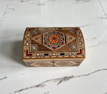 Load image into Gallery viewer, Jewelry Mosaic Wooden Handmade Box
