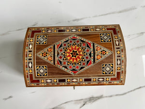 Jewelry Mosaic Wooden Handmade Box