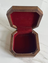 Load image into Gallery viewer, Jewelry Mosaic Handcrafted Wooden Box inlaid w/ Mother of Pearl
